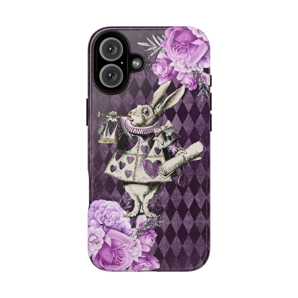 iPhone Case Tough Cases - Alice in Wonderland Gifts White