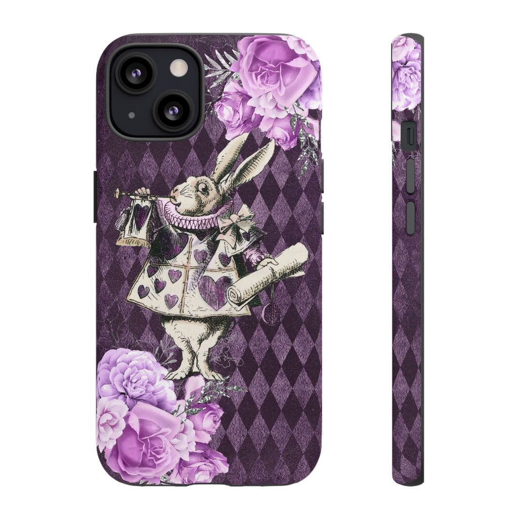 iPhone Case Tough Cases - Alice in Wonderland Gifts White