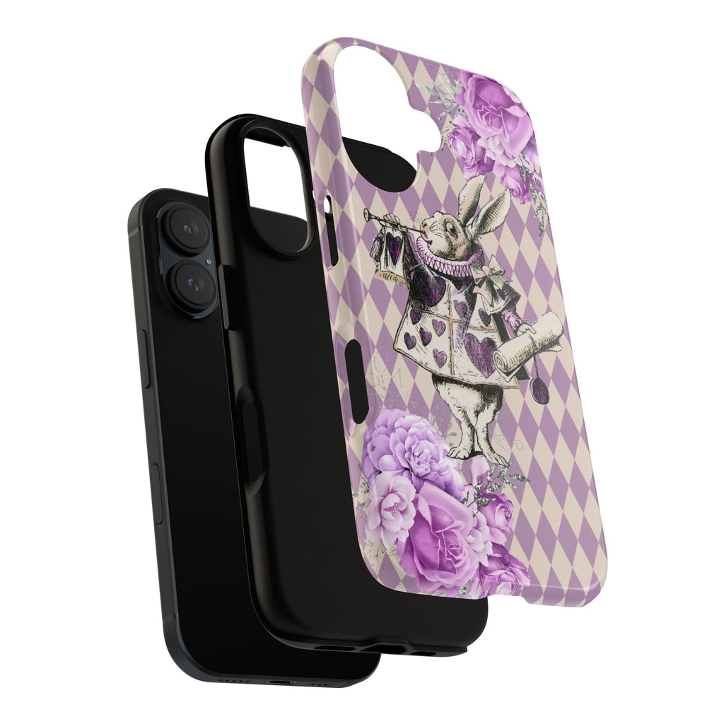 iPhone Case Tough Cases - Alice in Wonderland Gifts White