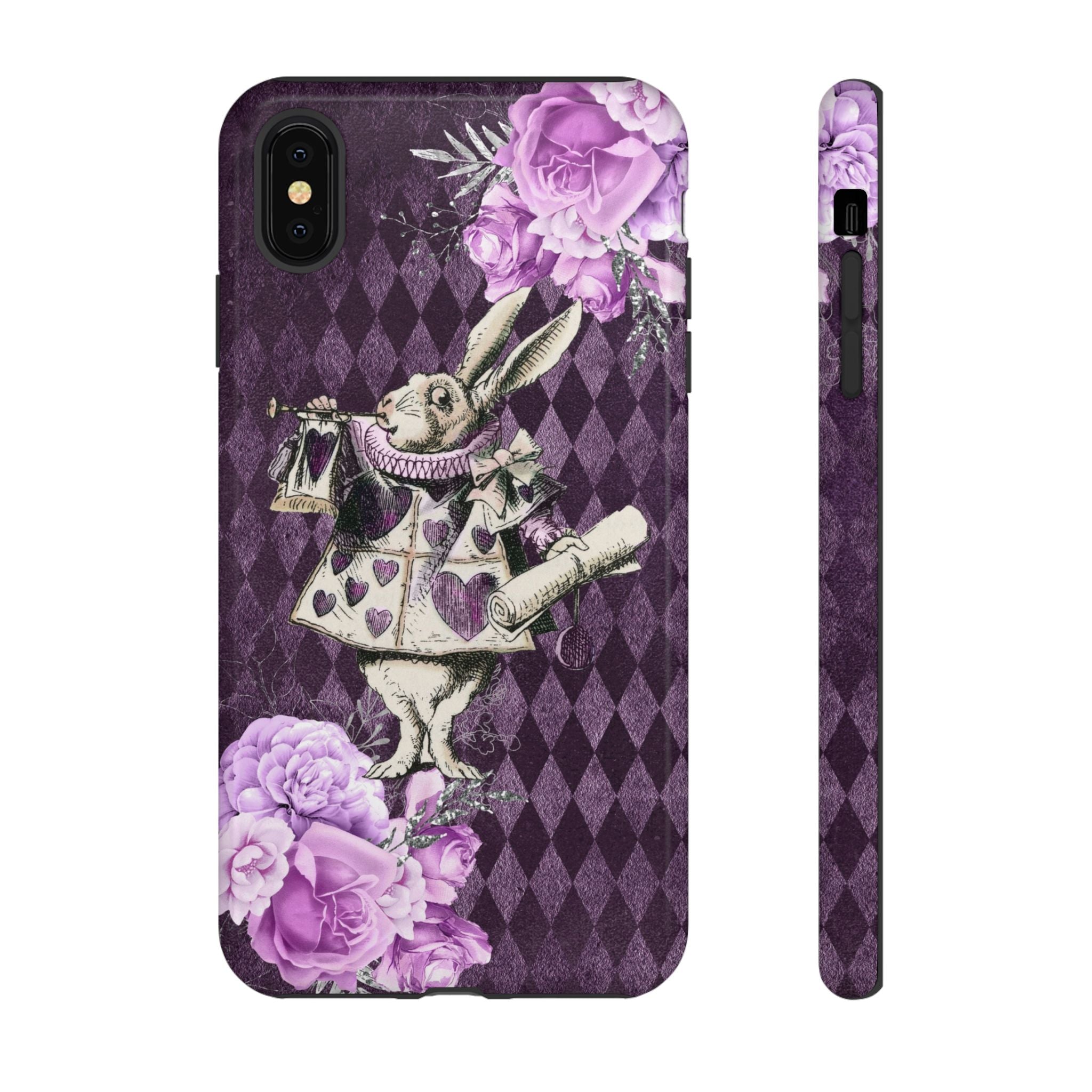 iPhone Case Tough Cases - Alice in Wonderland Gifts White