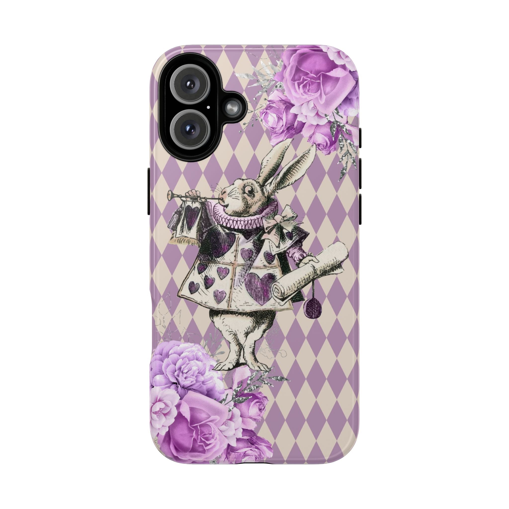 iPhone Case Tough Cases - Alice in Wonderland Gifts White