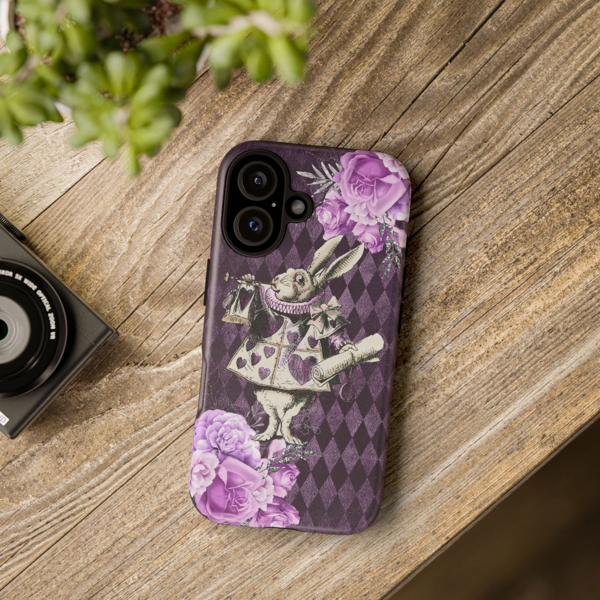 iPhone Case Tough Cases - Alice in Wonderland Gifts White