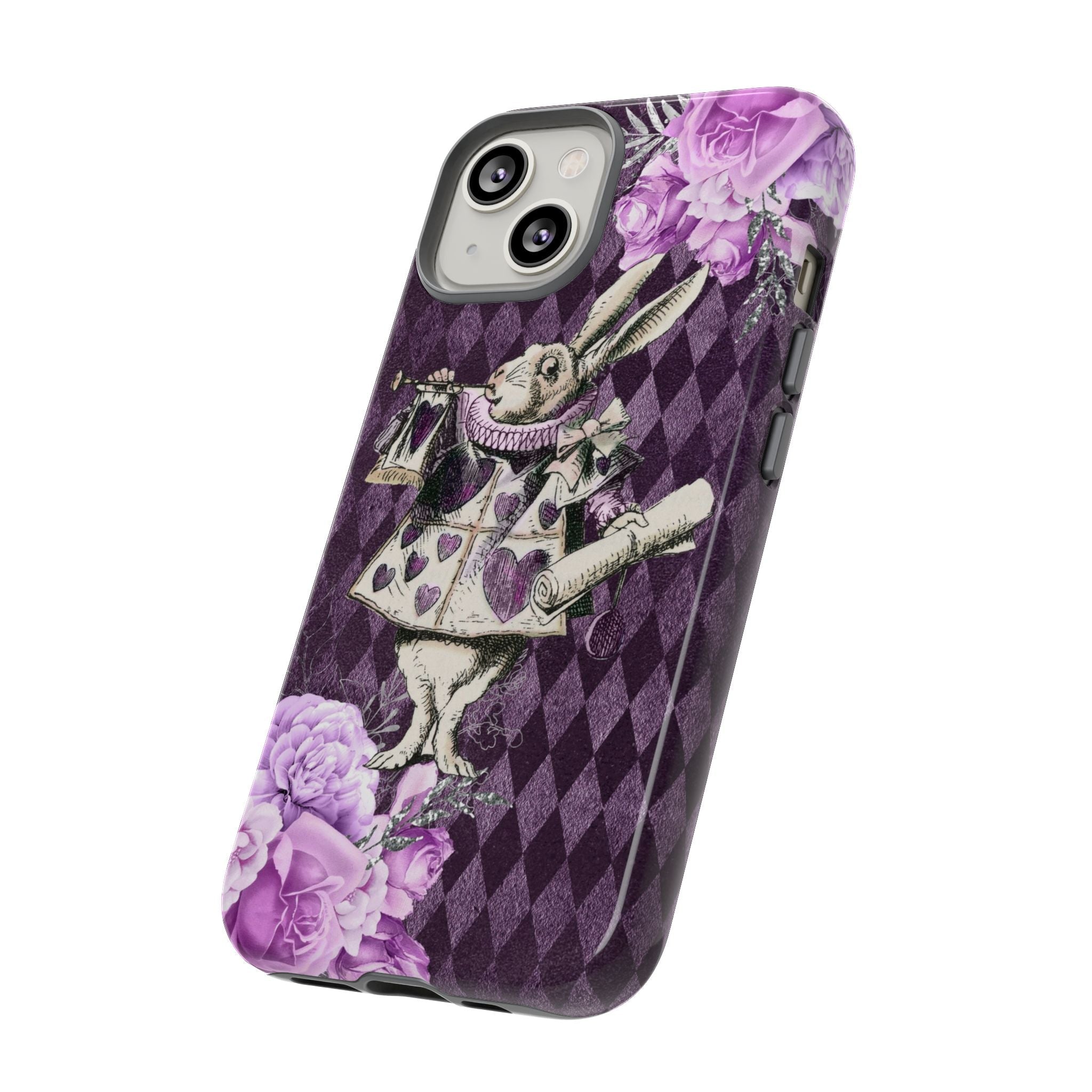 iPhone Case Tough Cases - Alice in Wonderland Gifts White