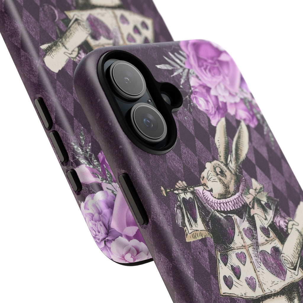 iPhone Case Tough Cases - Alice in Wonderland Gifts White