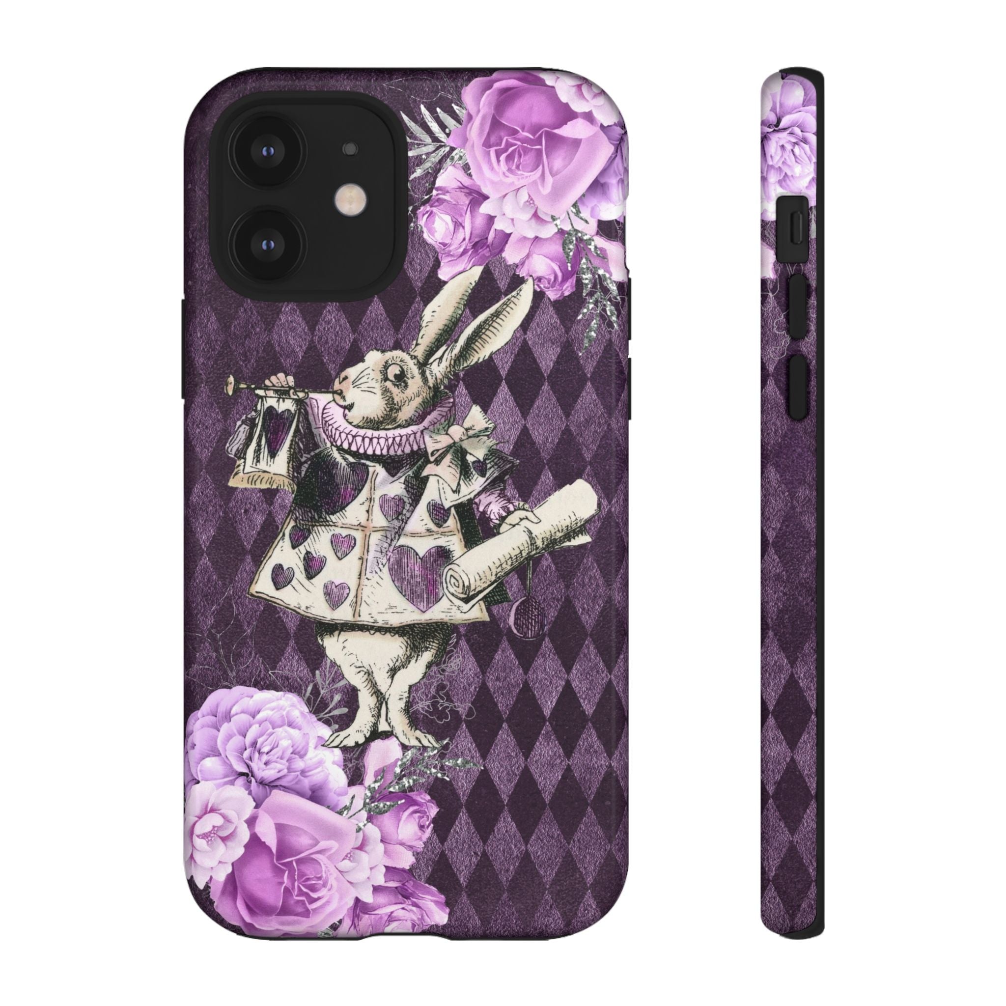 iPhone Case Tough Cases - Alice in Wonderland Gifts White
