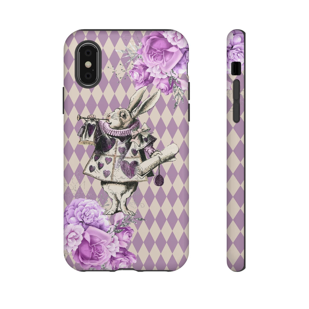 iPhone Case Tough Cases - Alice in Wonderland Gifts White