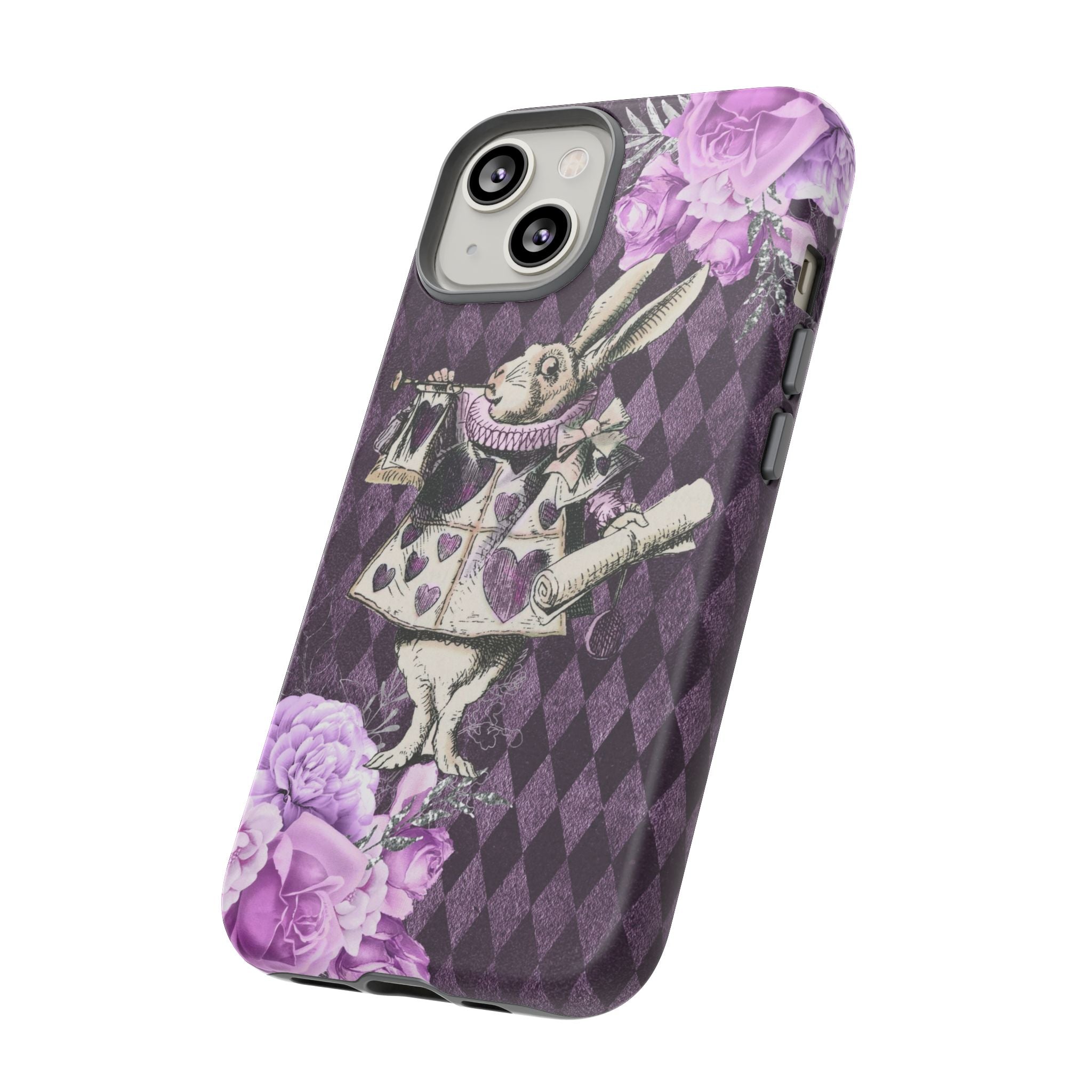 iPhone Case Tough Cases - Alice in Wonderland Gifts White