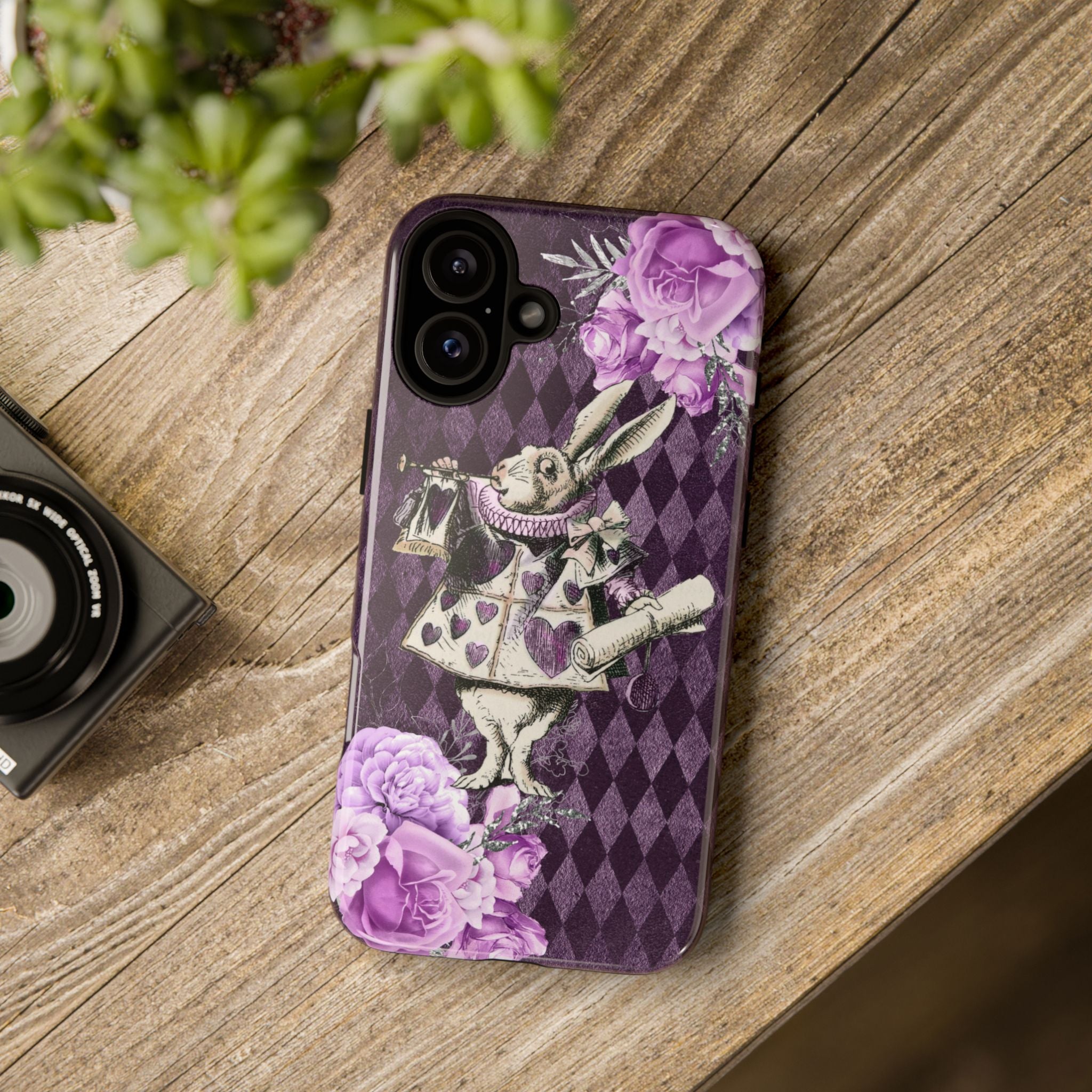 iPhone Case Tough Cases - Alice in Wonderland Gifts White