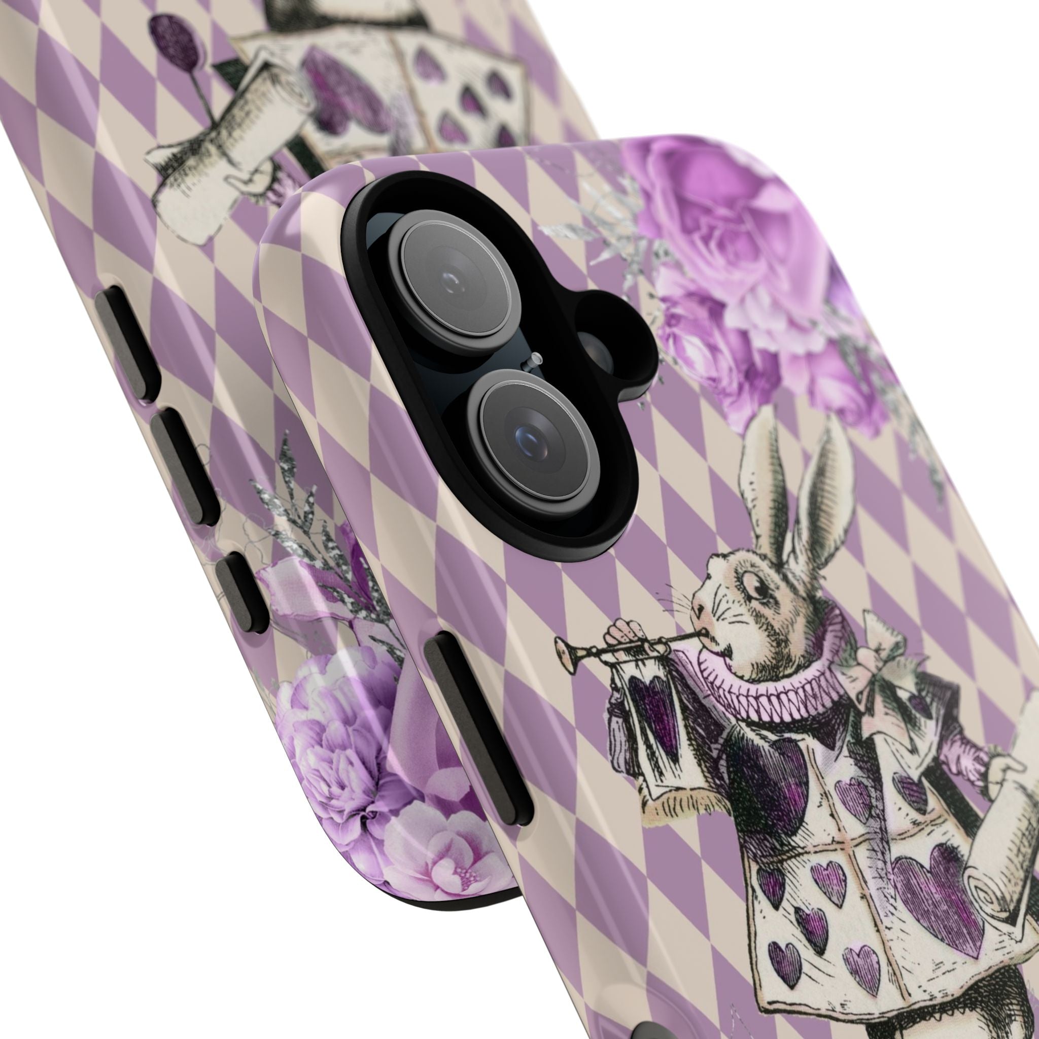 iPhone Case Tough Cases - Alice in Wonderland Gifts White