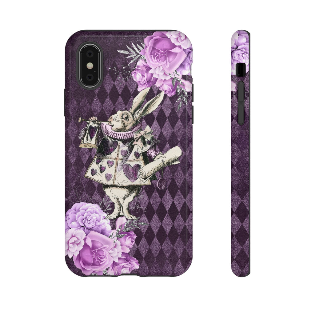 iPhone Case Tough Cases - Alice in Wonderland Gifts White