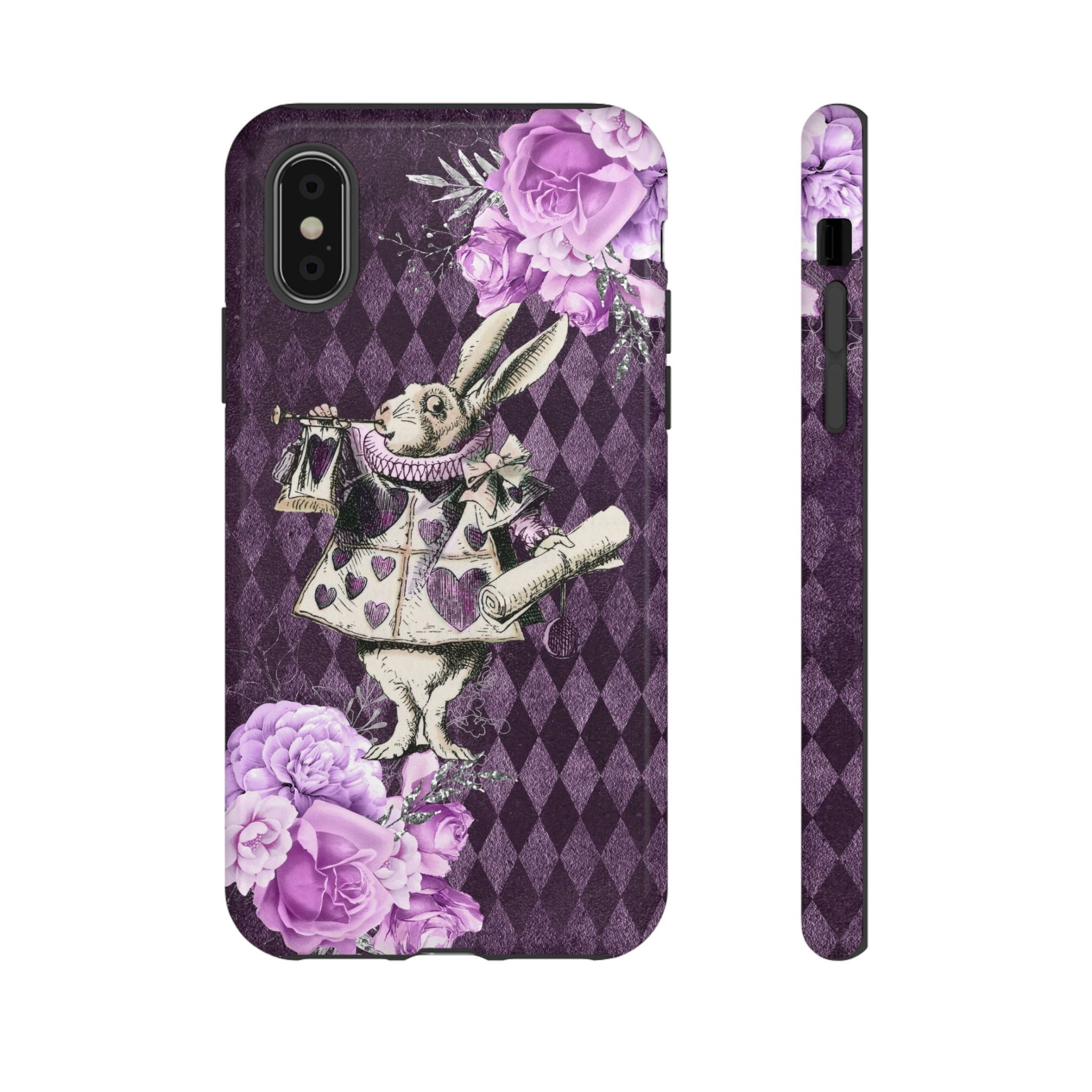 iPhone Case Tough Cases - Alice in Wonderland Gifts White