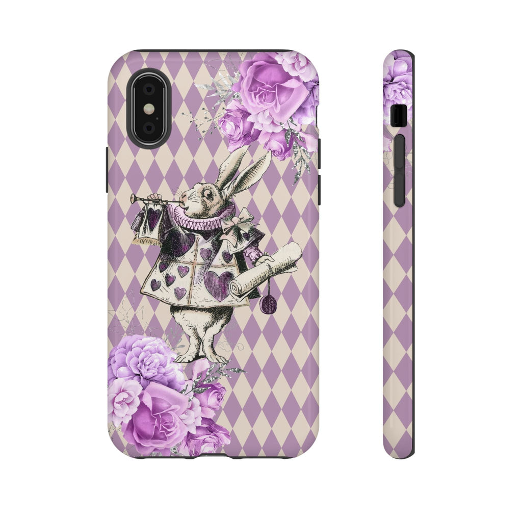 iPhone Case Tough Cases - Alice in Wonderland Gifts White