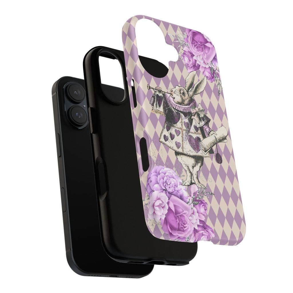 iPhone Case Tough Cases - Alice in Wonderland Gifts White