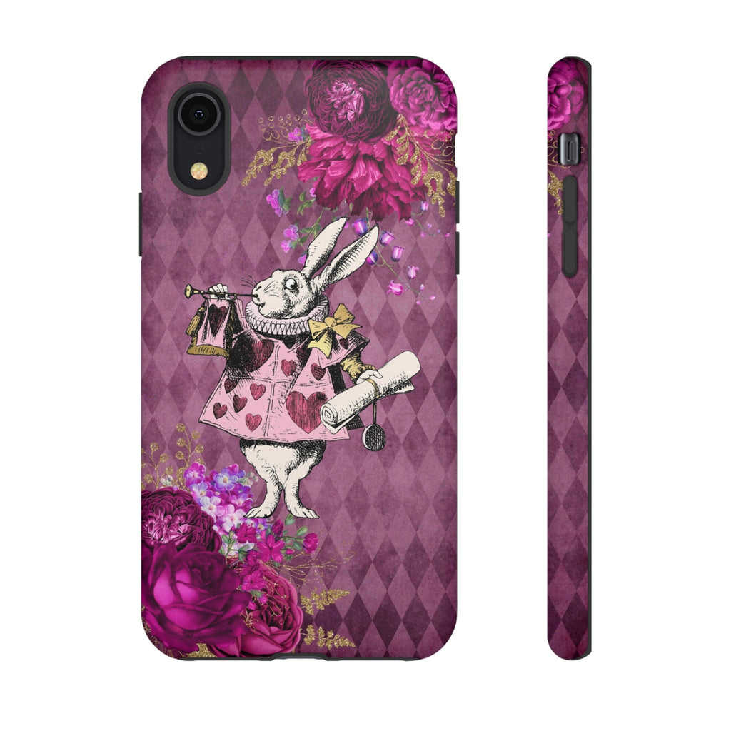 iPhone Case Tough Cases - Alice in Wonderland Gifts White