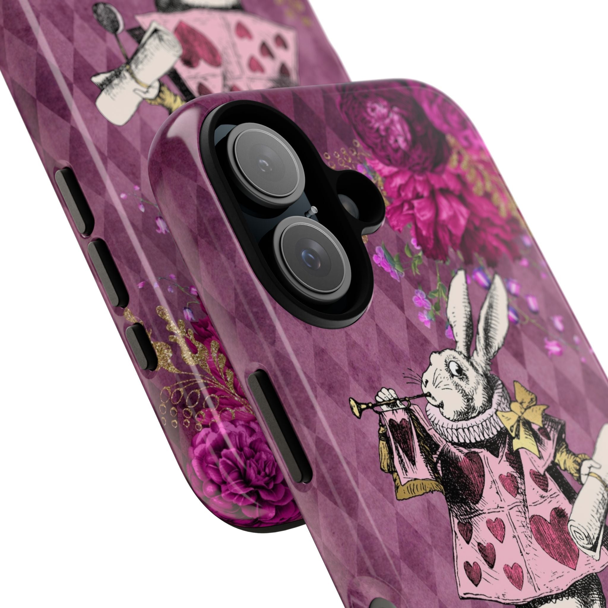 iPhone Case Tough Cases - Alice in Wonderland Gifts White