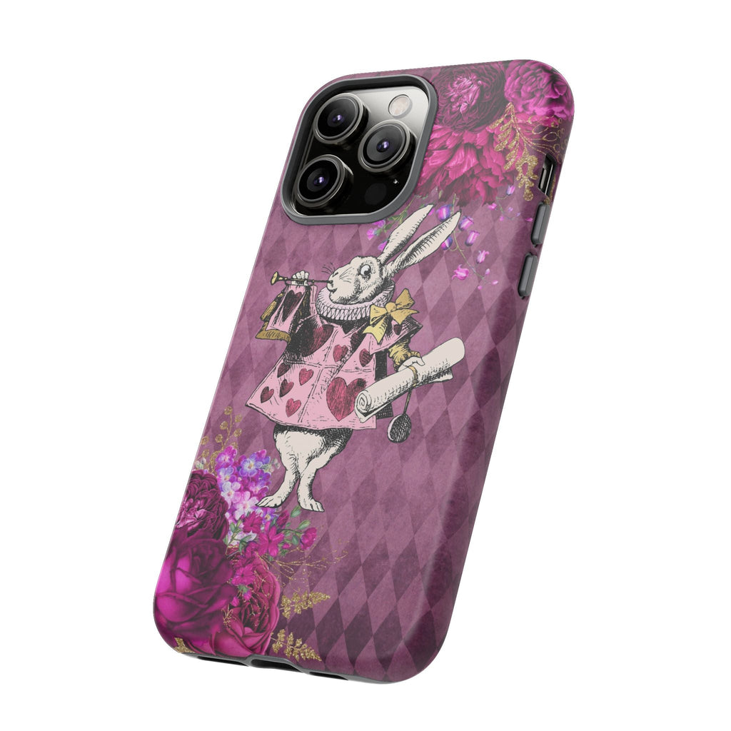 iPhone Case Tough Cases - Alice in Wonderland Gifts White