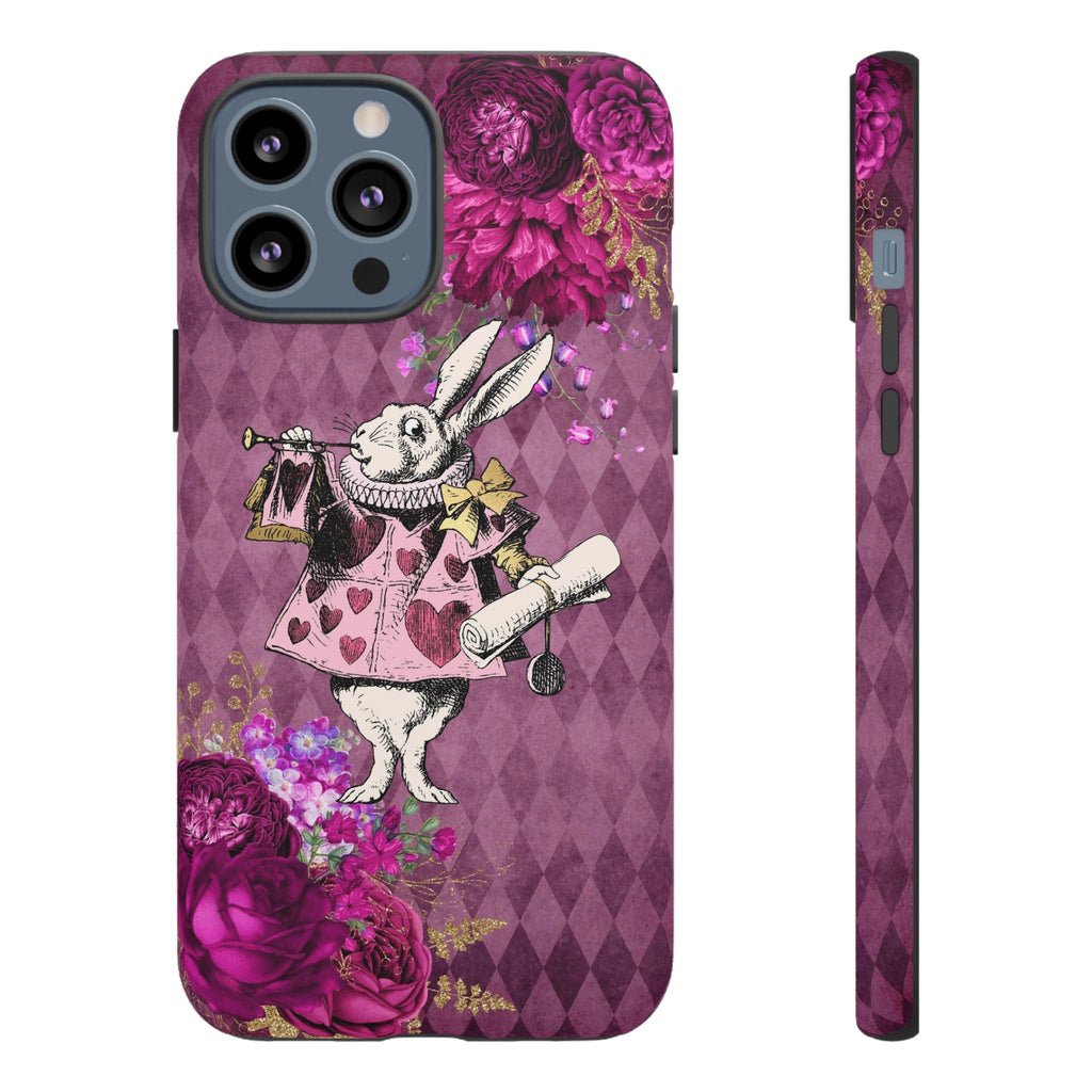 iPhone Case Tough Cases - Alice in Wonderland Gifts White
