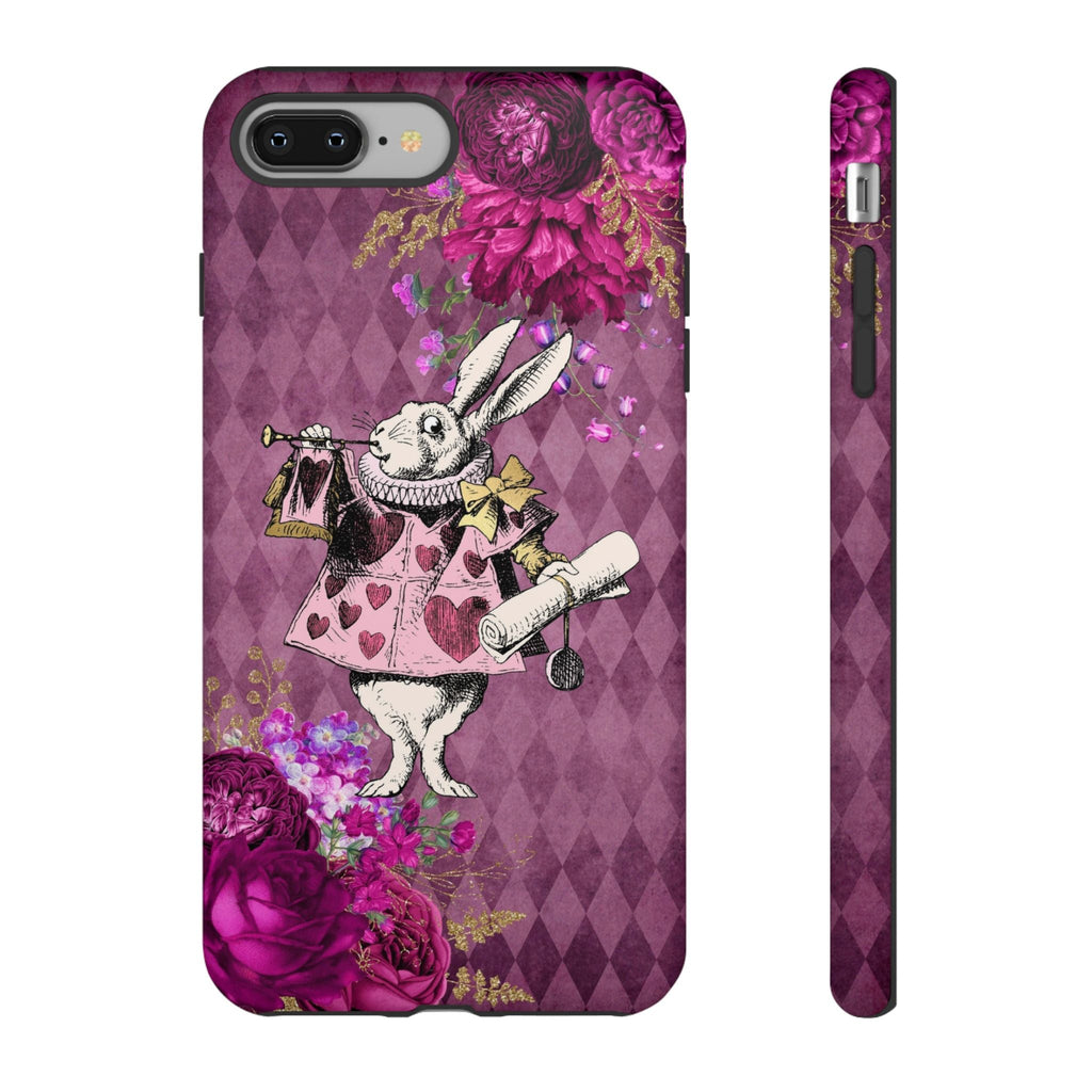 iPhone Case Tough Cases - Alice in Wonderland Gifts White