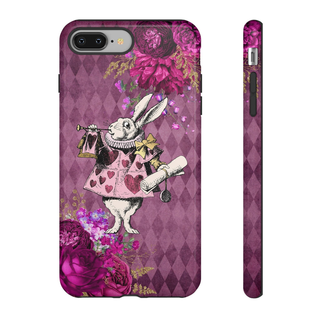 iPhone Case Tough Cases - Alice in Wonderland Gifts White