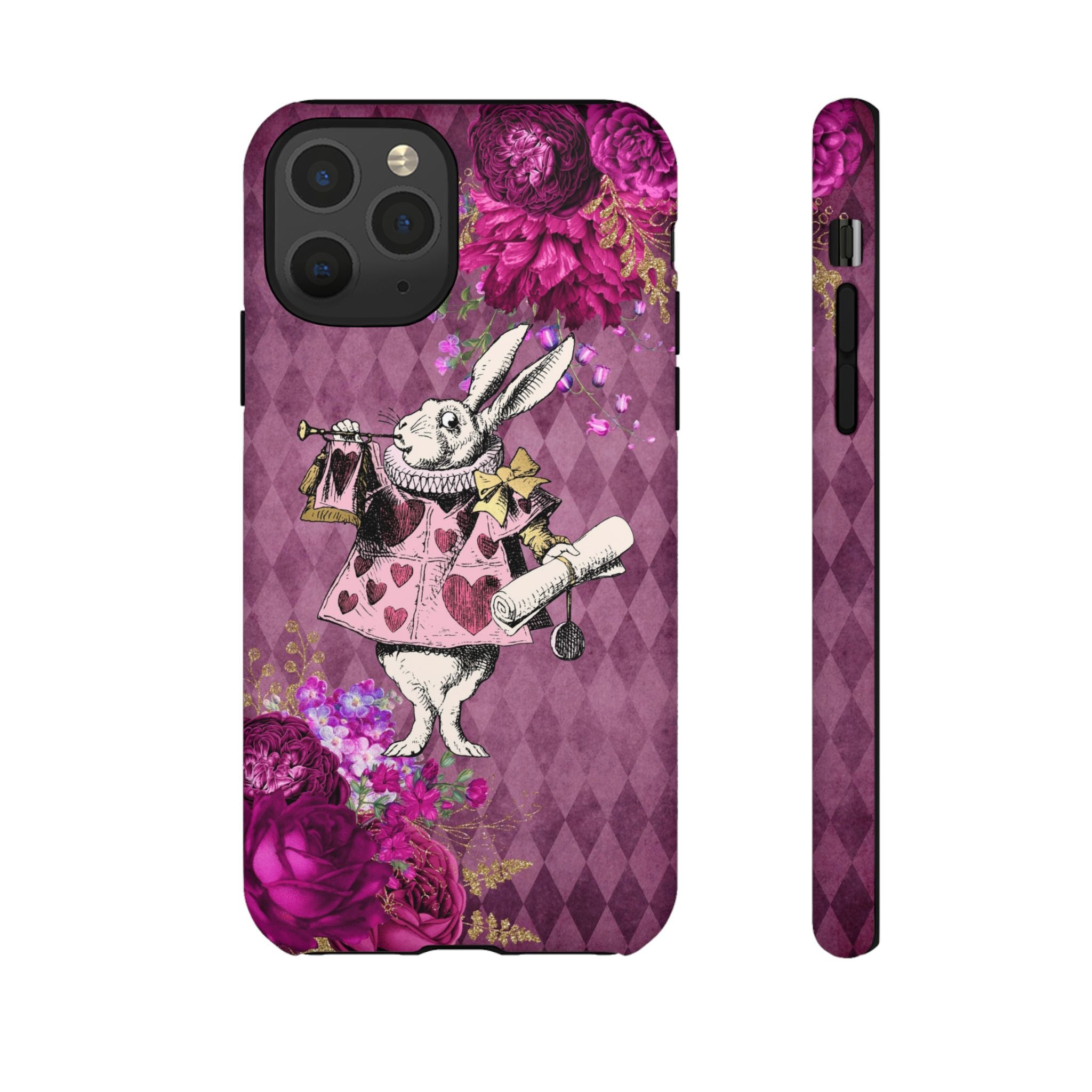 iPhone Case Tough Cases - Alice in Wonderland Gifts White