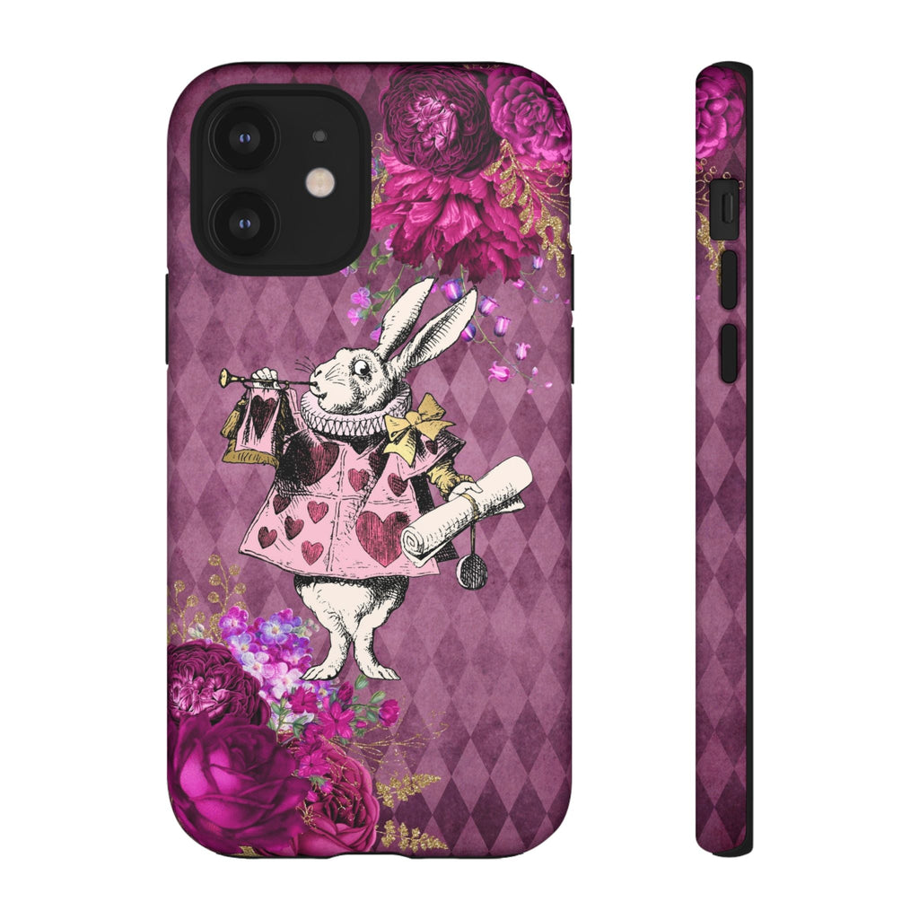 iPhone Case Tough Cases - Alice in Wonderland Gifts White