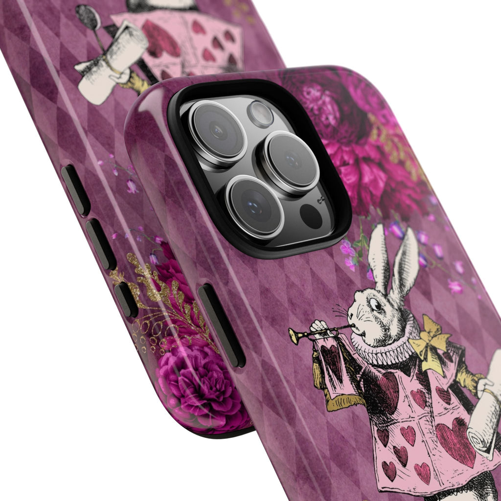 iPhone Case Tough Cases - Alice in Wonderland Gifts White