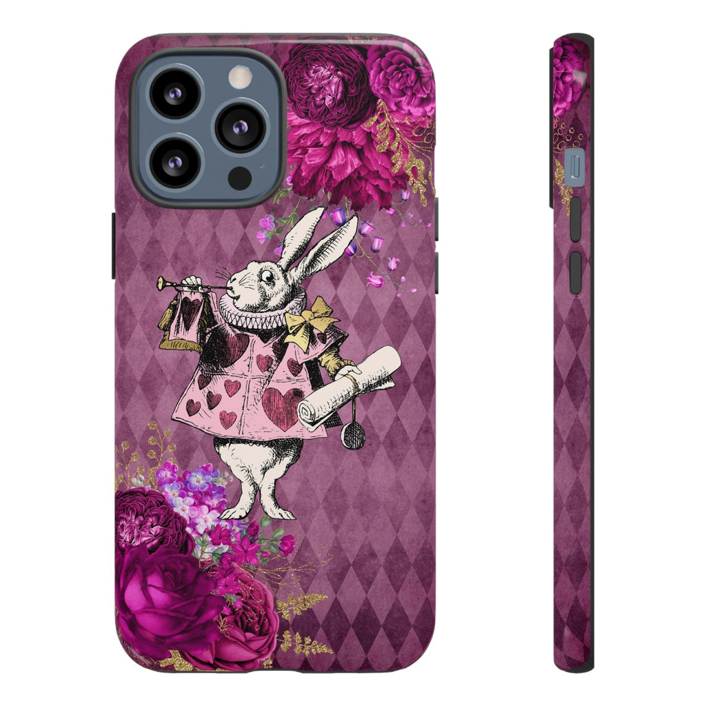 iPhone Case Tough Cases - Alice in Wonderland Gifts White