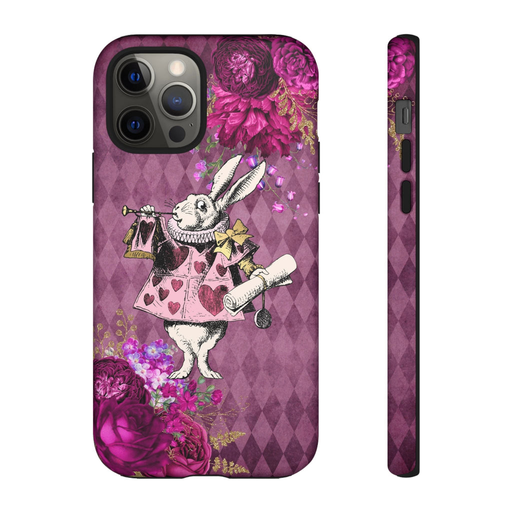 iPhone Case Tough Cases - Alice in Wonderland Gifts White