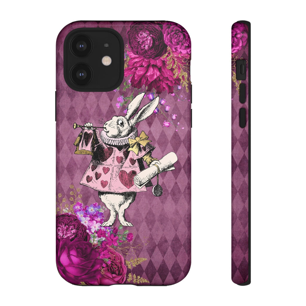 iPhone Case Tough Cases - Alice in Wonderland Gifts White