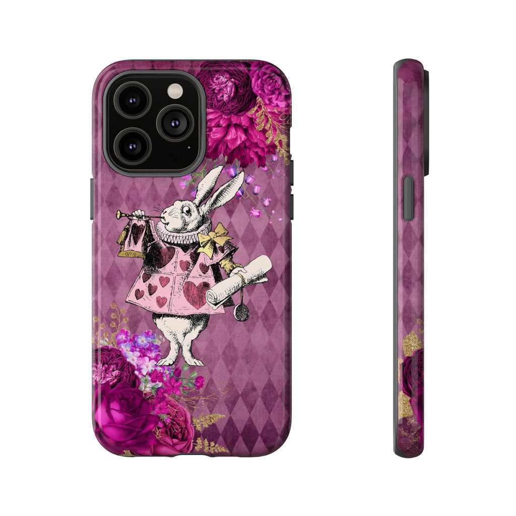 iPhone Case Tough Cases - Alice in Wonderland Gifts White