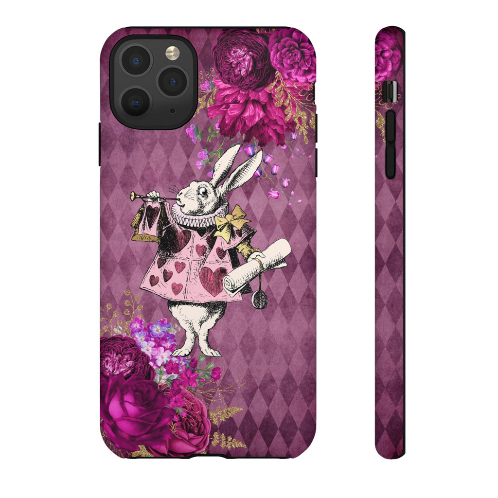 iPhone Case Tough Cases - Alice in Wonderland Gifts White