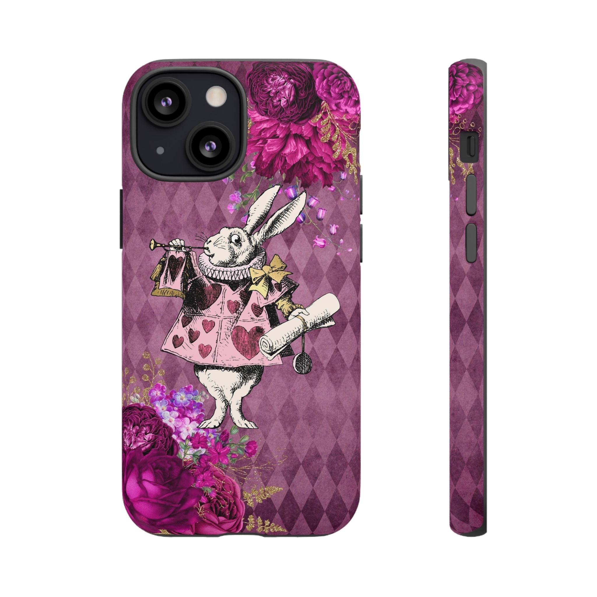 iPhone Case Tough Cases - Alice in Wonderland Gifts White