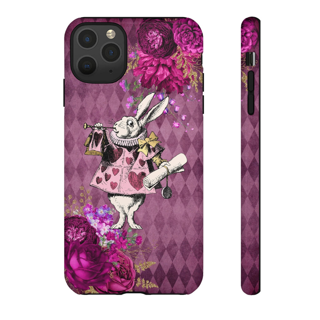 iPhone Case Tough Cases - Alice in Wonderland Gifts White