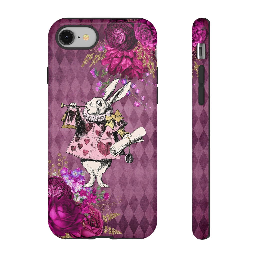 iPhone Case Tough Cases - Alice in Wonderland Gifts White