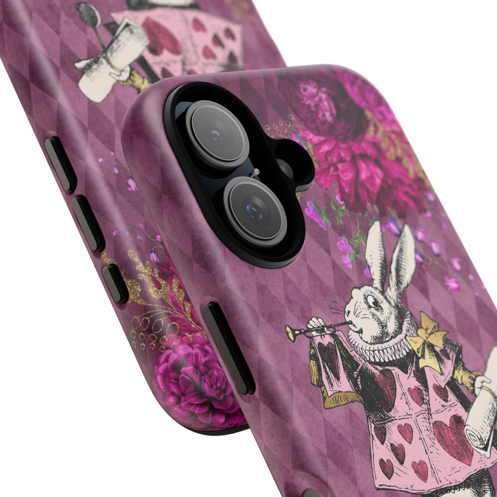 iPhone Case Tough Cases - Alice in Wonderland Gifts White