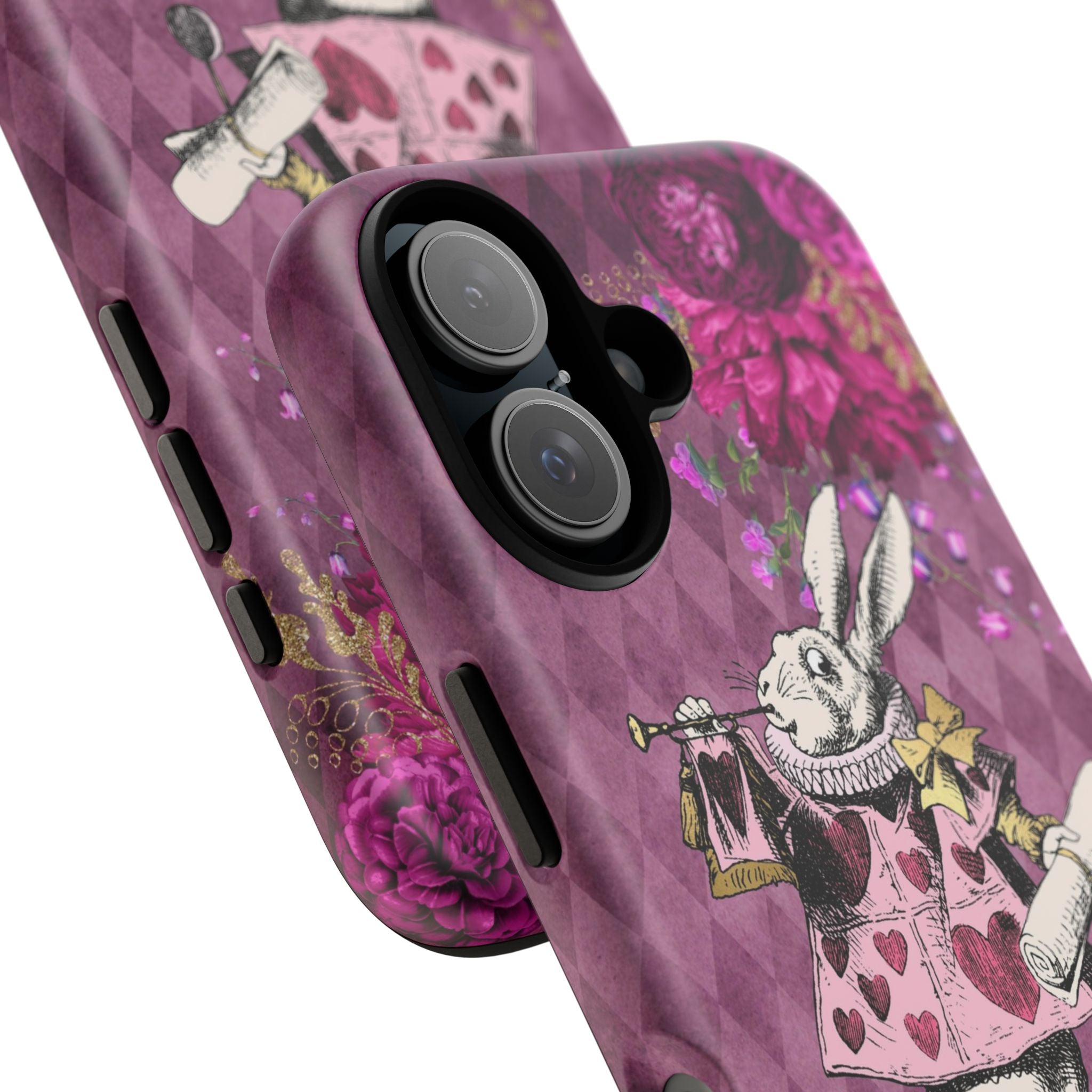 iPhone Case Tough Cases - Alice in Wonderland Gifts White