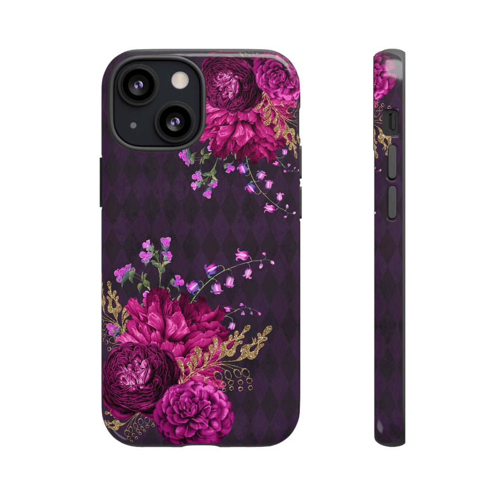 iPhone Case Tough Cases - Beautiful Flowers Mauve | iPhone