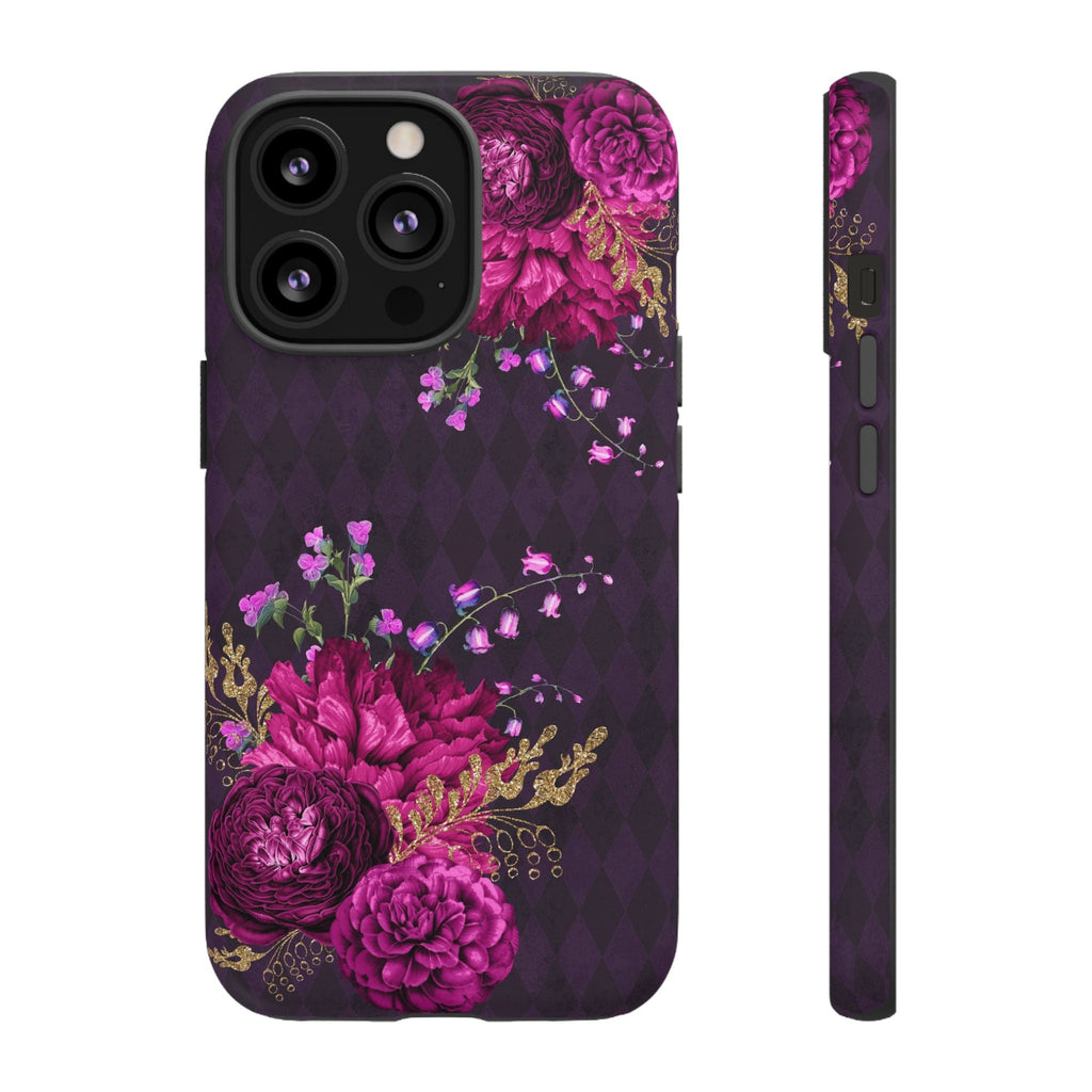 iPhone Case Tough Cases - Beautiful Flowers Mauve | iPhone