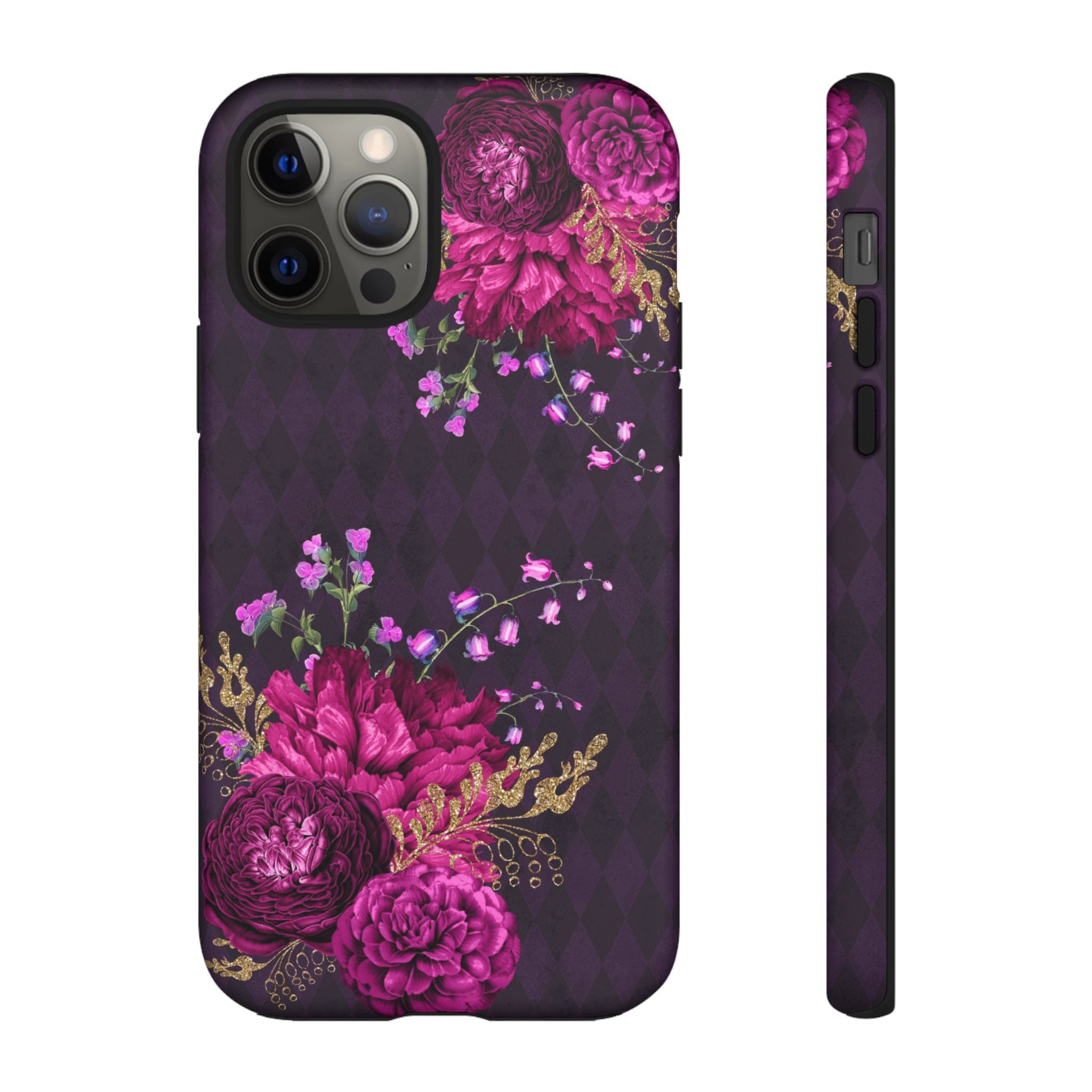 iPhone Case Tough Cases - Beautiful Flowers Mauve | iPhone