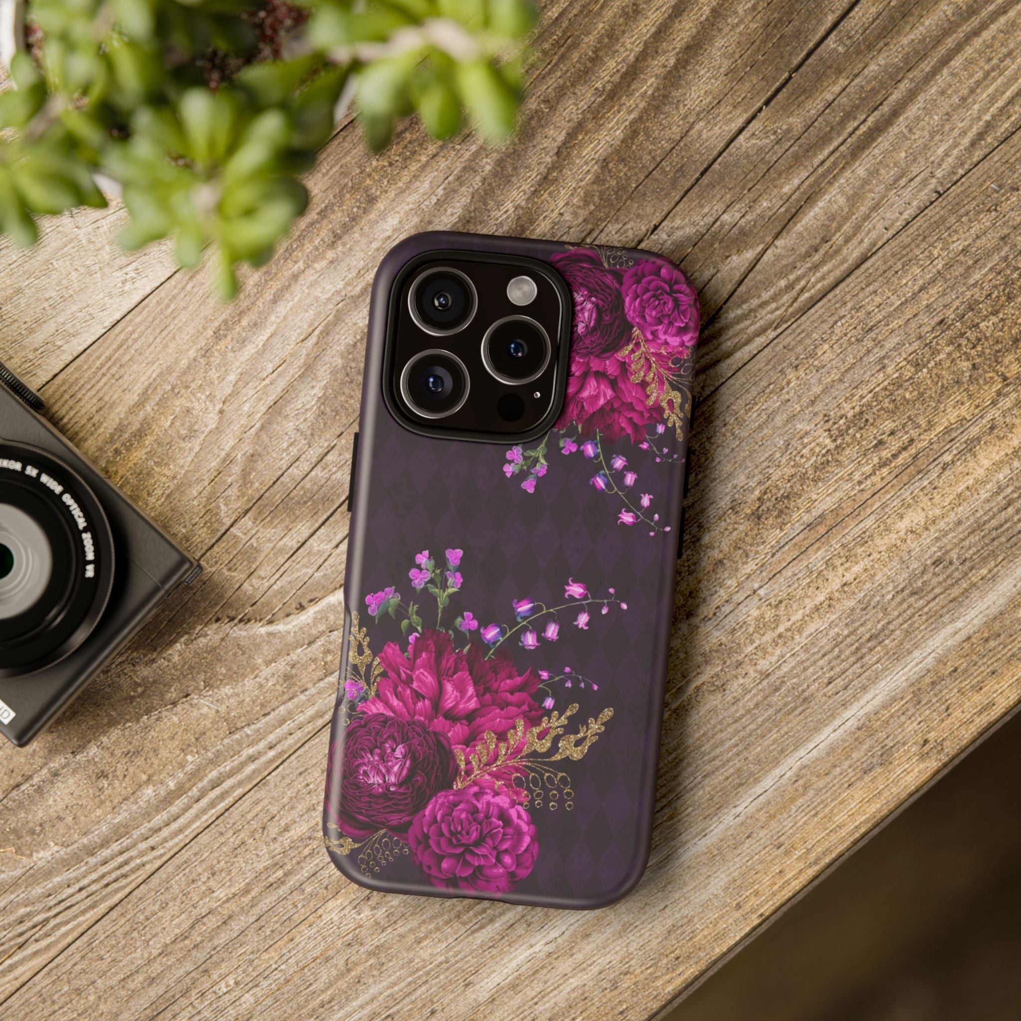 iPhone Case Tough Cases - Beautiful Flowers Mauve | iPhone