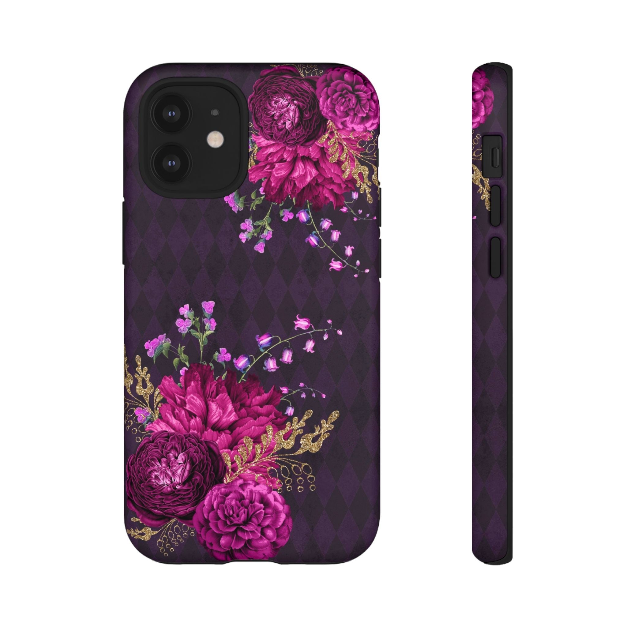 iPhone Case Tough Cases - Beautiful Flowers Mauve | iPhone