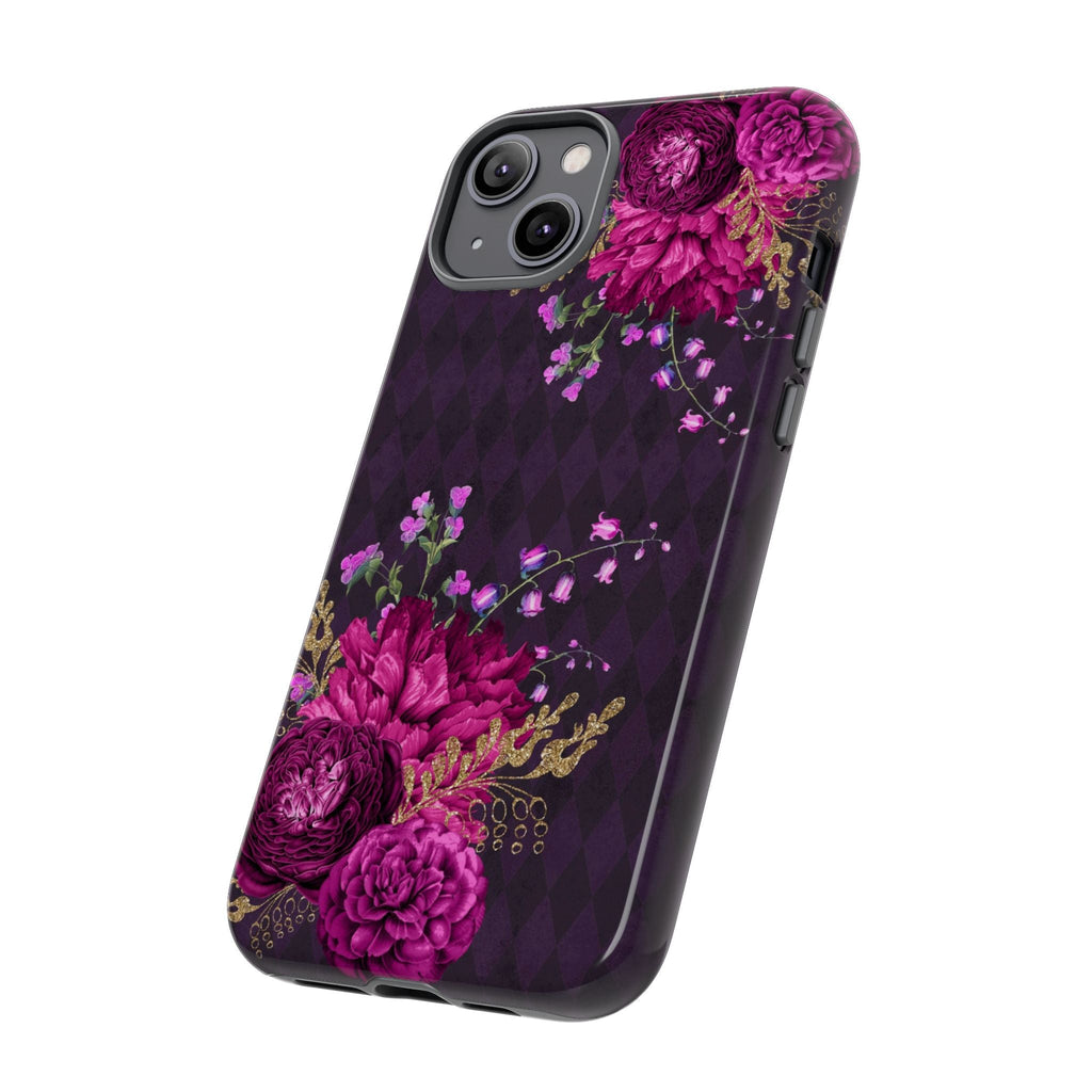 iPhone Case Tough Cases - Beautiful Flowers Mauve | iPhone
