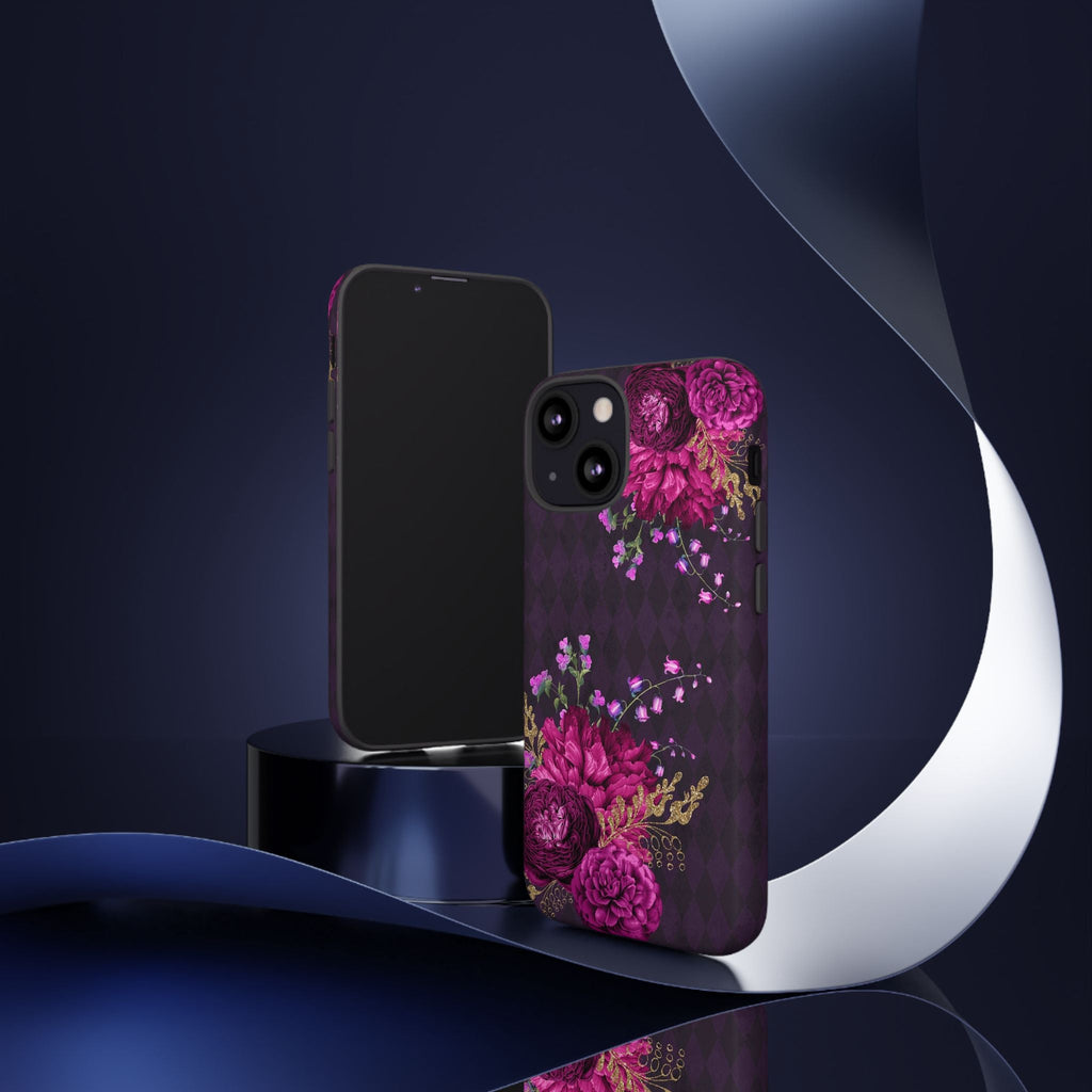 iPhone Case Tough Cases - Beautiful Flowers Mauve | iPhone