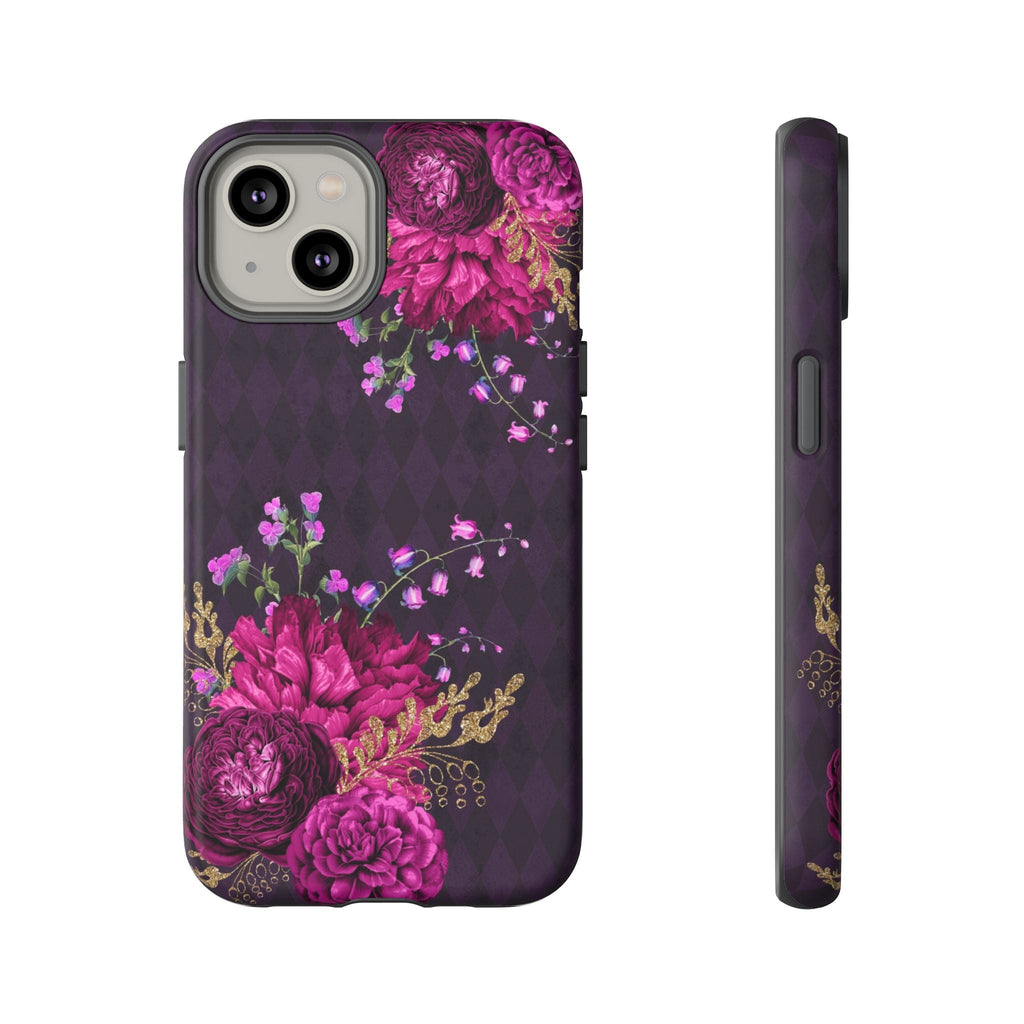 iPhone Case Tough Cases - Beautiful Flowers Mauve | iPhone