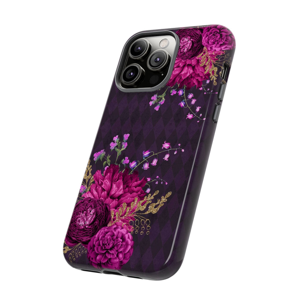 iPhone Case Tough Cases - Beautiful Flowers Mauve | iPhone