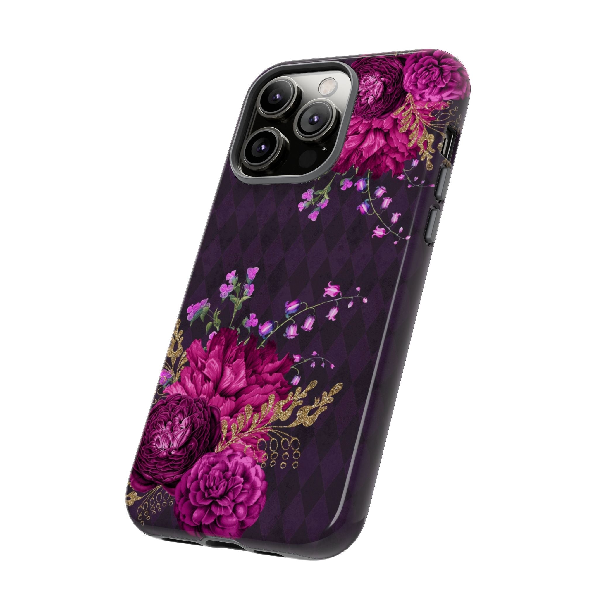 iPhone Case Tough Cases - Beautiful Flowers Mauve | iPhone