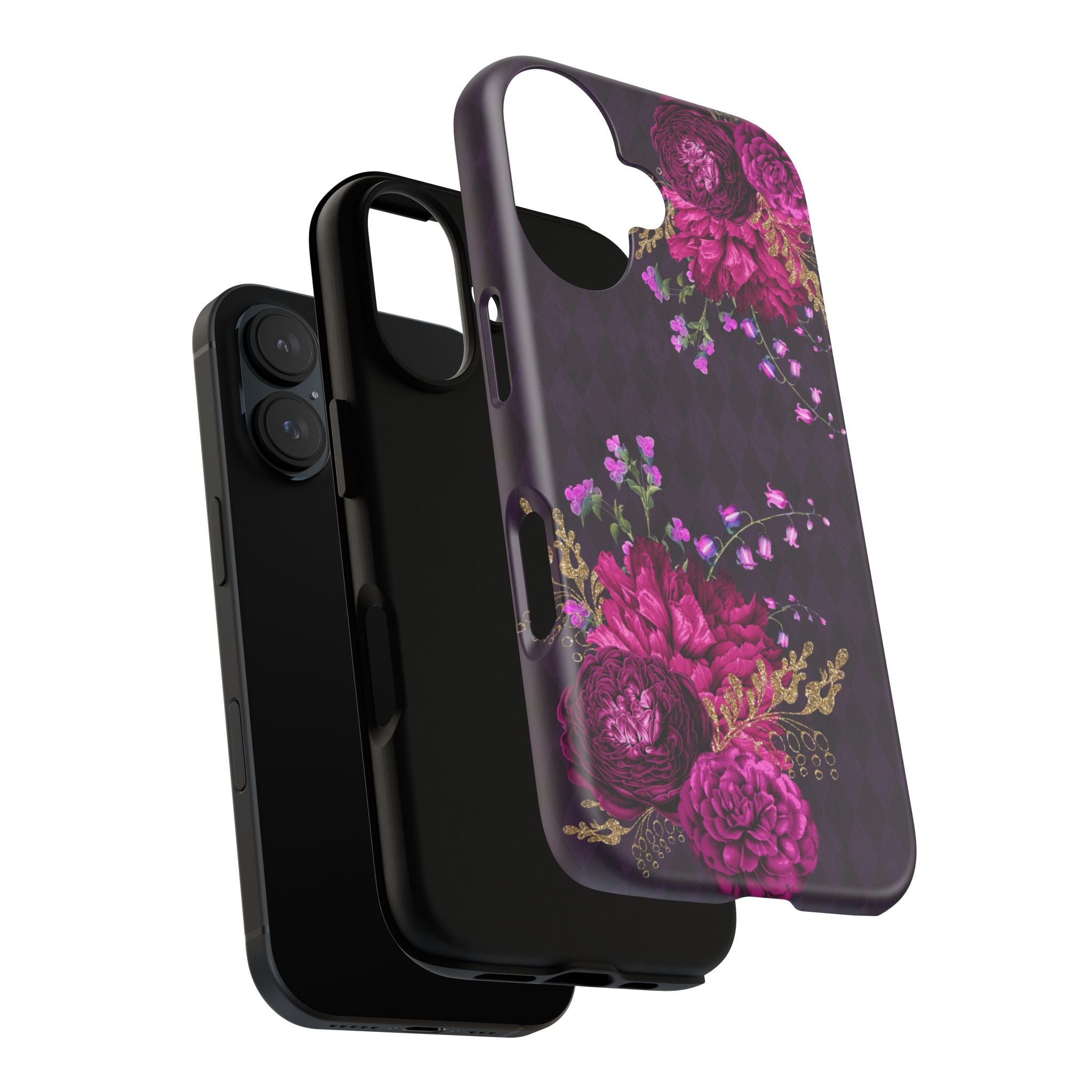 iPhone Case Tough Cases - Beautiful Flowers Mauve | iPhone