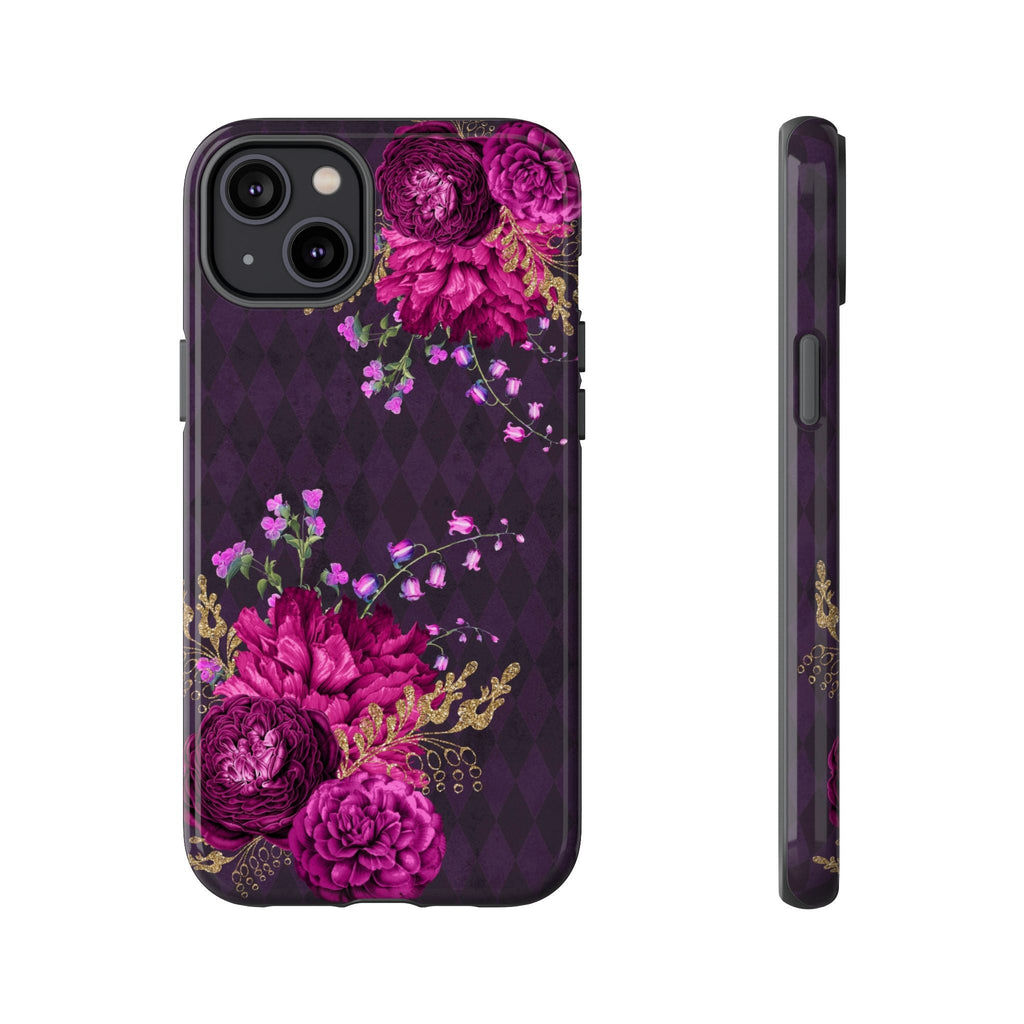 iPhone Case Tough Cases - Beautiful Flowers Mauve | iPhone