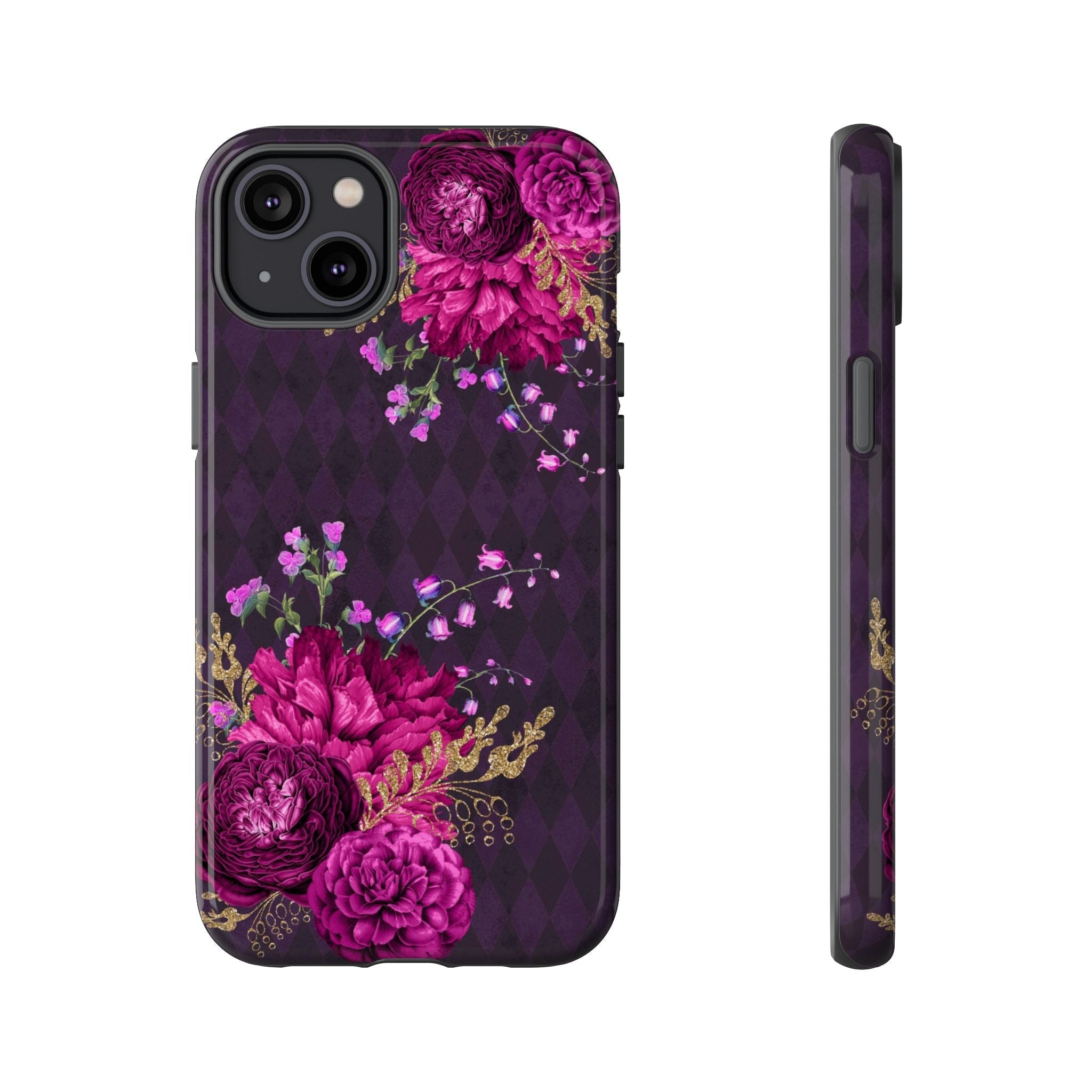 iPhone Case Tough Cases - Beautiful Flowers Mauve | iPhone