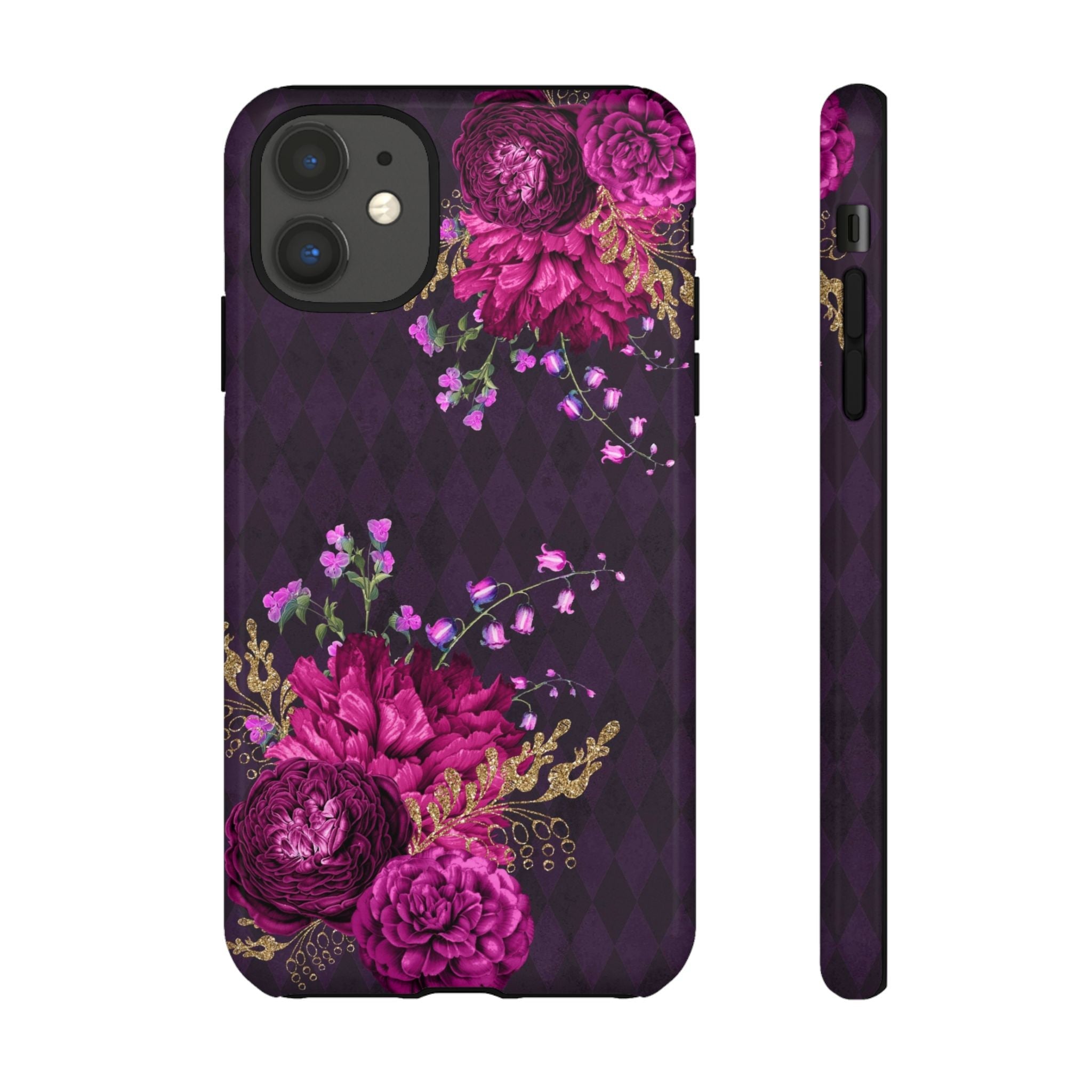 iPhone Case Tough Cases - Beautiful Flowers Mauve | iPhone